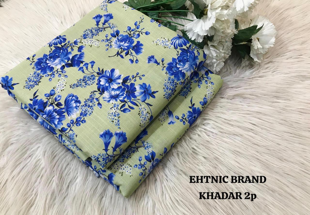 Khaddar 2-Piece Suit – All Over Print
