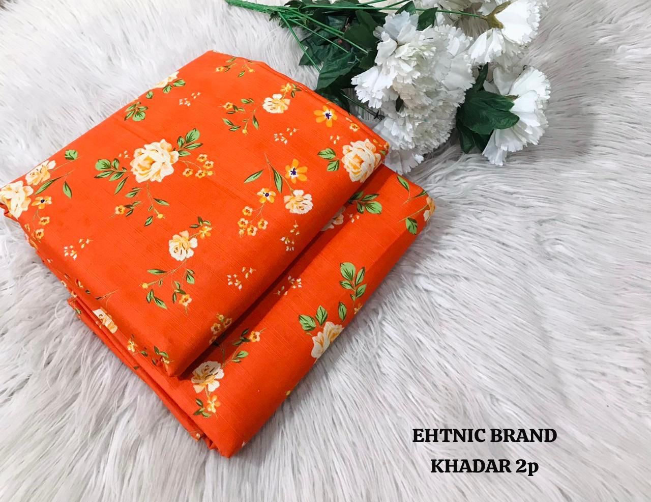 Khaddar 2-Piece Suit – All Over Print