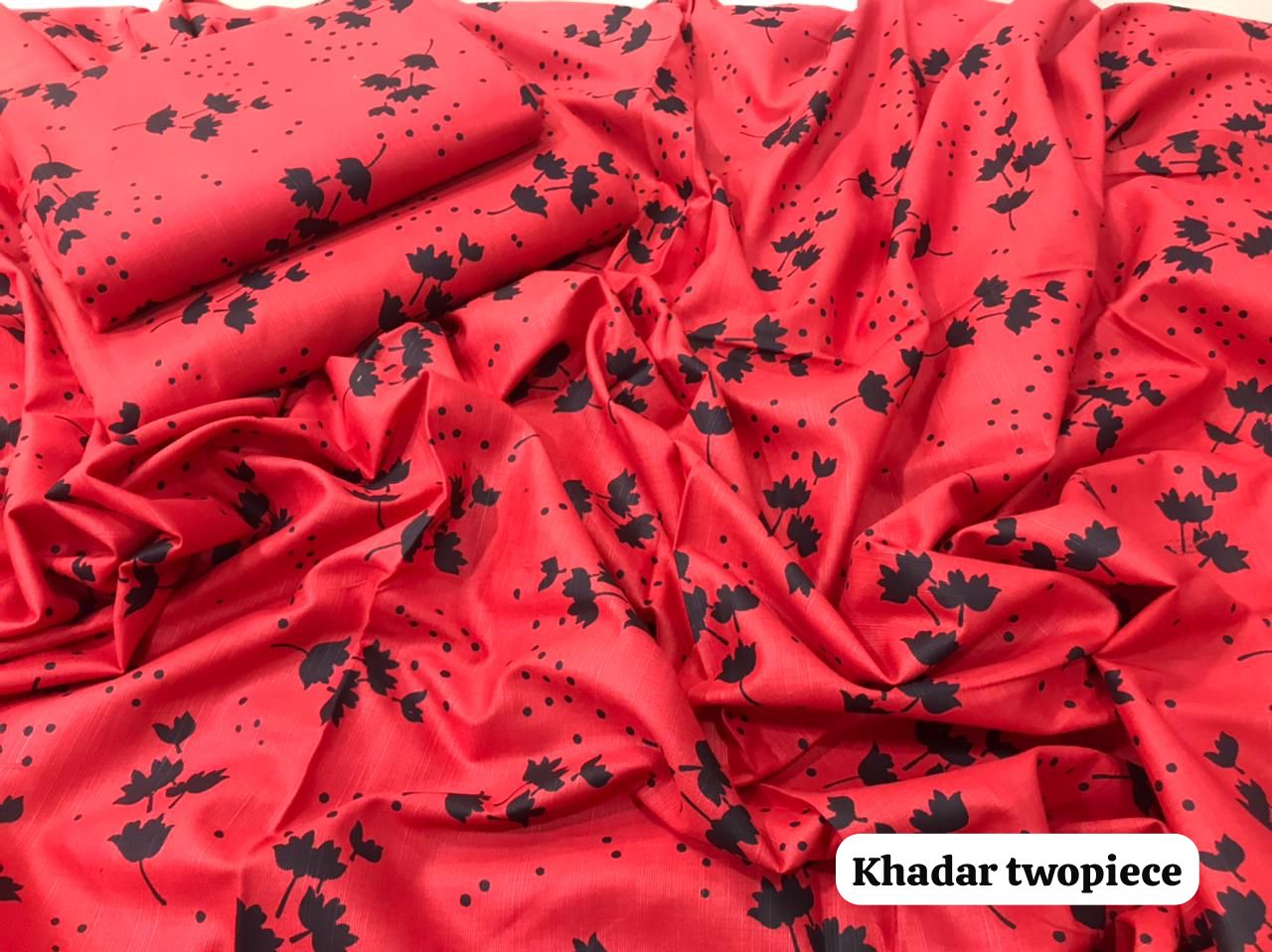 Khaddar 2-Piece Suit – All Over Print