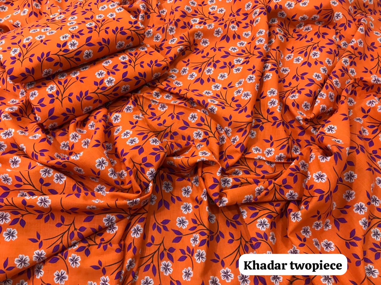 Khaddar 2-Piece Suit – All Over Print