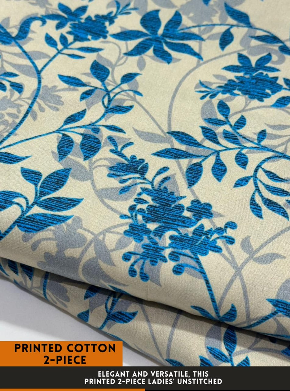 2 Piece All Over Printed cotton Dress