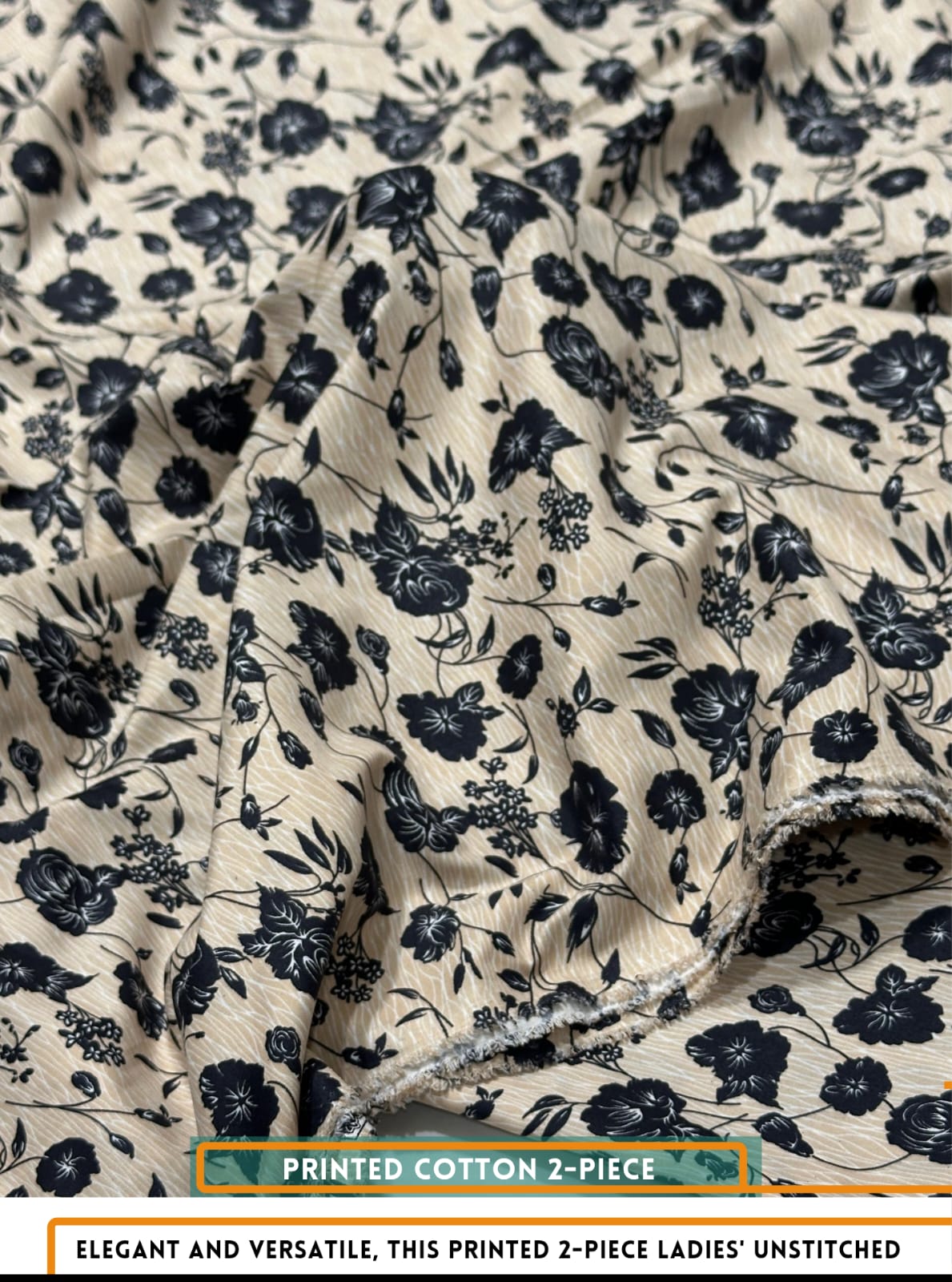 2 Piece All Over Printed cotton Dress