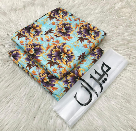 Bana Doria 2Pc Linen Suit – All Over Print