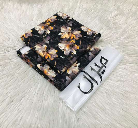 Bana Doria 2Pc Linen Suit – All Over Print