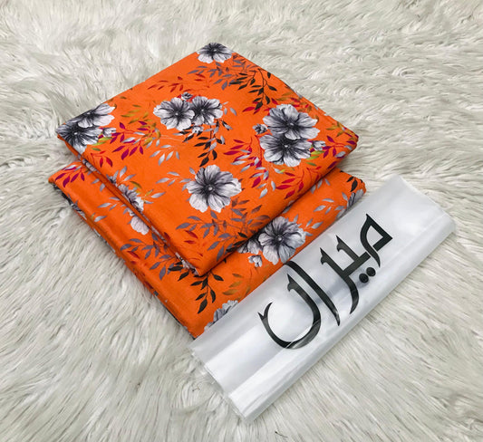 Bana Doria 2Pc Linen Suit – All Over Print