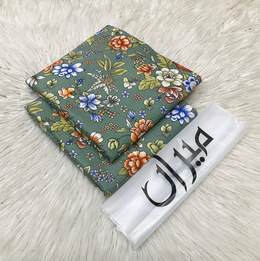 Bana Doria 2Pc Linen Suit – All Over Print