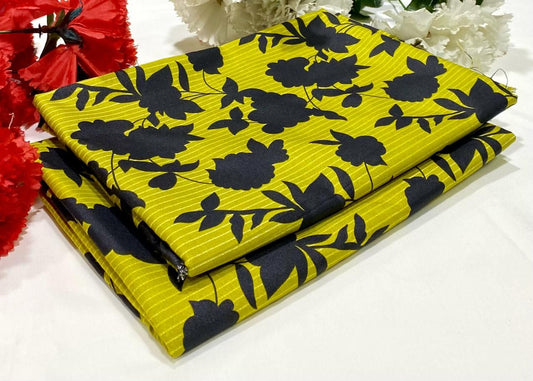 2 Piece All Over Printed cotton Dress