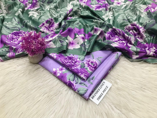 Maria B Unstitched Linen 3Pc