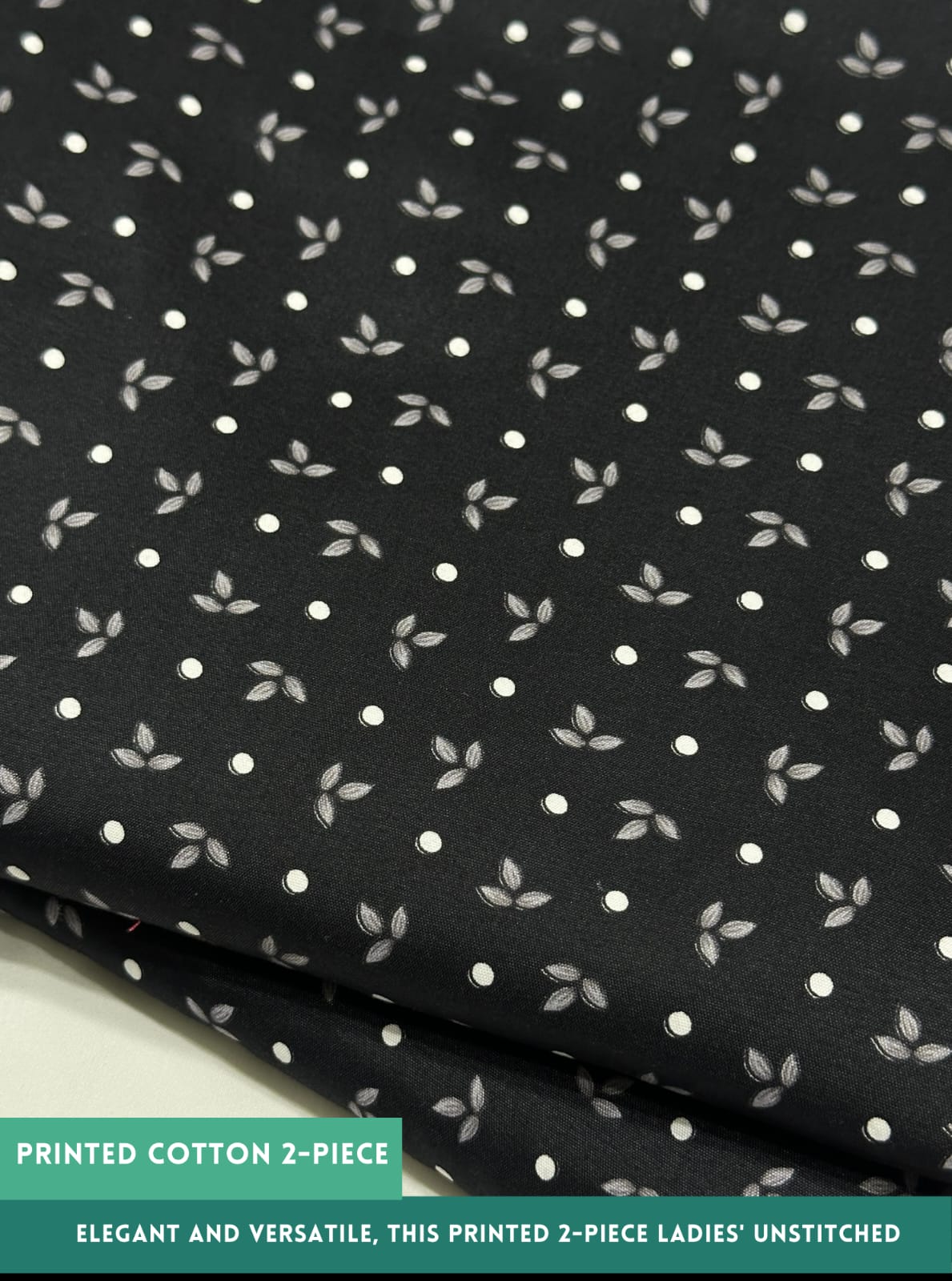 2 Piece All Over Printed cotton Dress