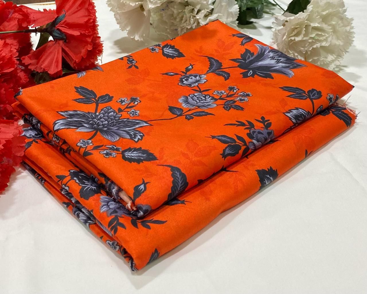 2 Piece All Over Printed cotton Dress